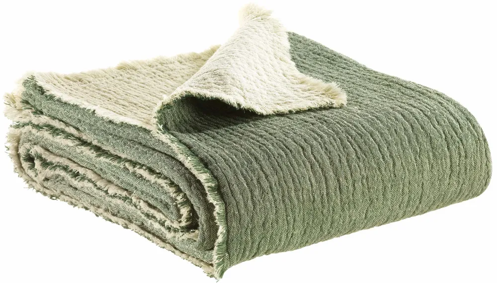 Plaids - Plaid Emilio Épicéa 130 x 200 - MAISON VIVARAISE - SDE VIVARAISE WINKLER