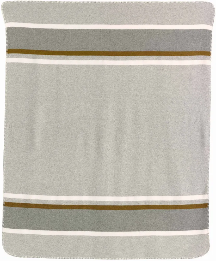 Bed linens - Gioia Recycled Jacquard Throw Perle 240 X 260 - MAISON VIVARAISE - SDE VIVARAISE WINKLER