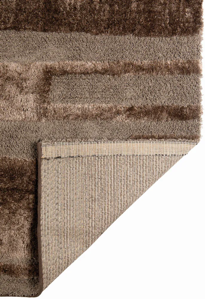 Tapis - Tapis recyclé Louka Noisette 200 x 290 x 2 - MAISON VIVARAISE - SDE VIVARAISE WINKLER