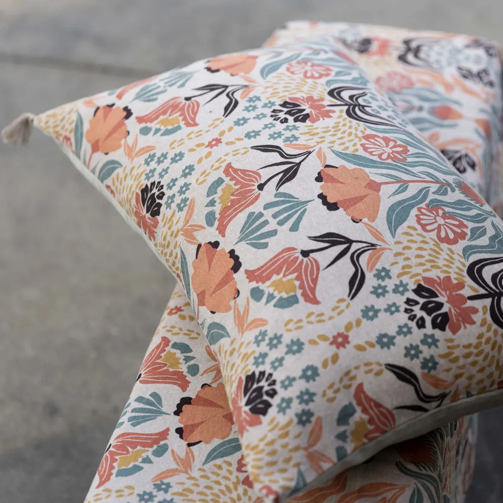 Throw blankets - Youri Printed Throw Blanket Multico 135 X 200 - MAISON VIVARAISE - SDE VIVARAISE WINKLER