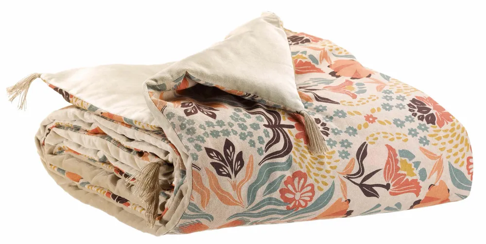 Bed linens - Youri Printed Comforter Multico 85 X 200 - MAISON VIVARAISE - SDE VIVARAISE WINKLER