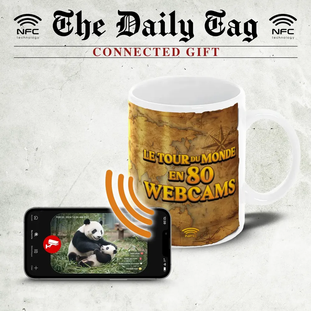 Cadeaux - LE TOUR DU MONDE EN 80 WEBCAMS - THE DAILY TAG