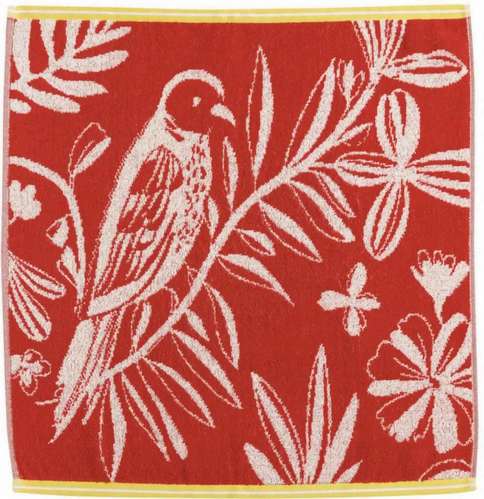 Ustensiles de cuisine - Essuie-mains Flavi Rouge 50 x 50 - MAISON VIVARAISE - SDE VIVARAISE WINKLER