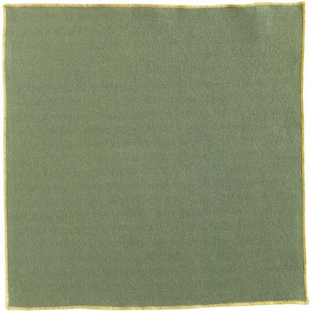 Serviettes - Serviette de table recyclée Grace Matcha 40 x 40 - MAISON VIVARAISE - SDE VIVARAISE WINKLER