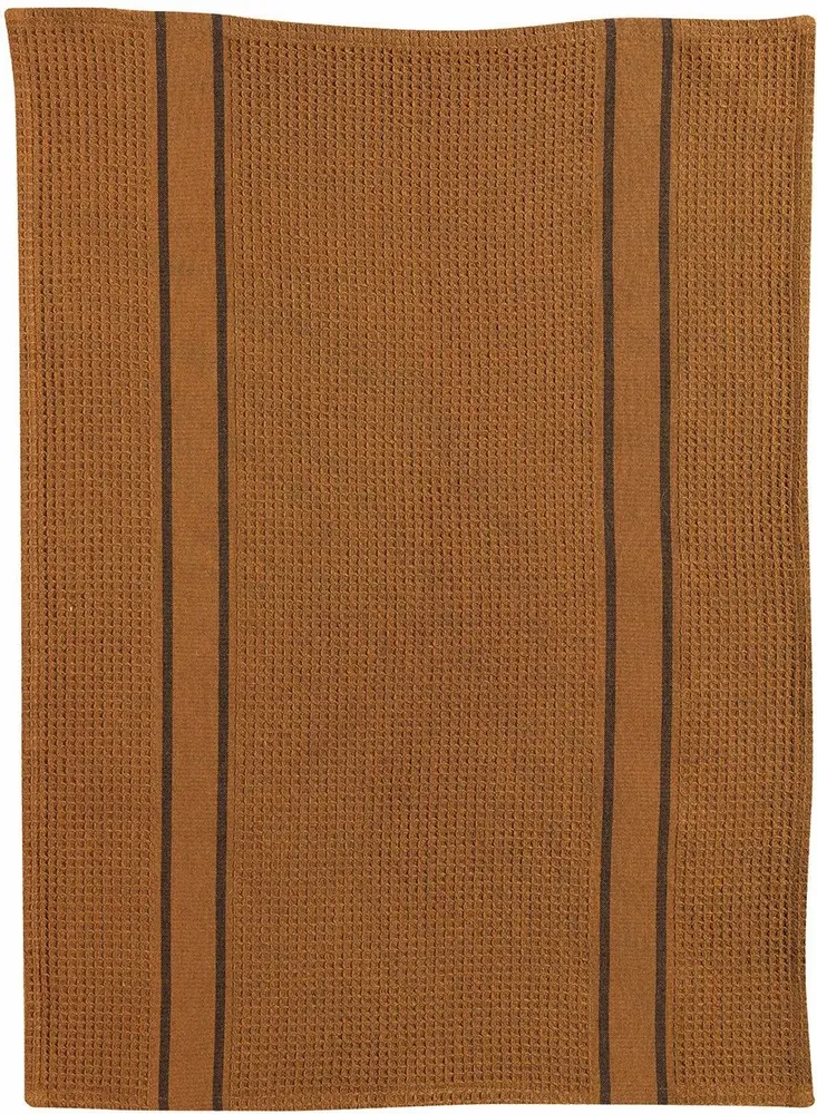 Dish towels - Recycled Tea Towel Lars Caramel 50 X 70 - MAISON VIVARAISE - SDE VIVARAISE WINKLER