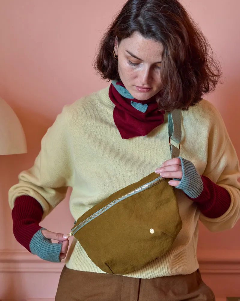 Foulards et écharpes - Écharpe Sofia Burgundy 37 x 110 - LA CERISE SUR LE GATEAU