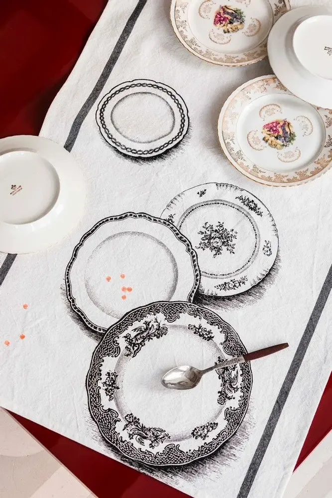 Torchons - Torchon Arlette Blanc 50 x 70 - LA CERISE SUR LE GATEAU