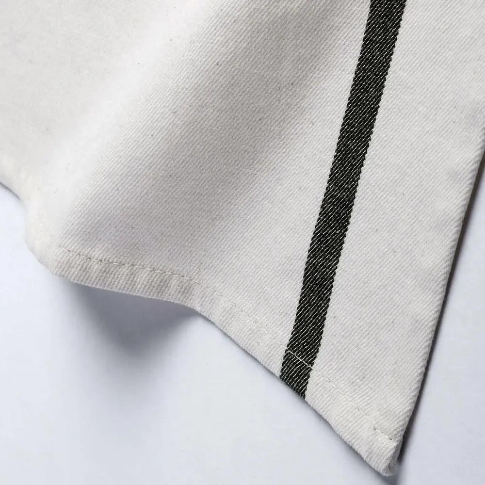 Dish towels - Tea towel Bernard Blanc 50 X 70 - LA CERISE SUR LE GATEAU