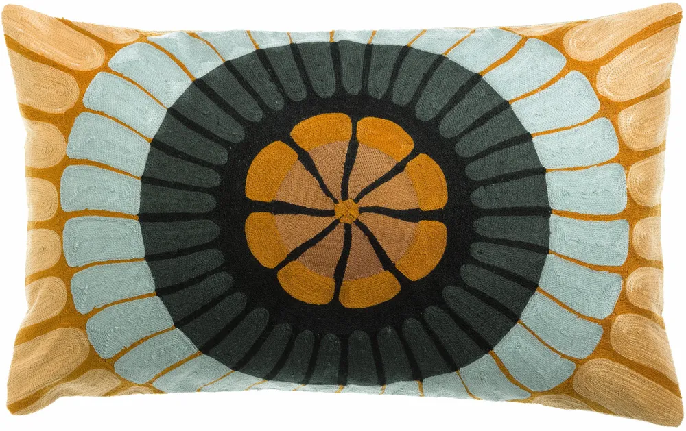 Cushions - Embroidered Cushion Zeno Multico 40 X 65 - MAISON VIVARAISE - SDE VIVARAISE WINKLER