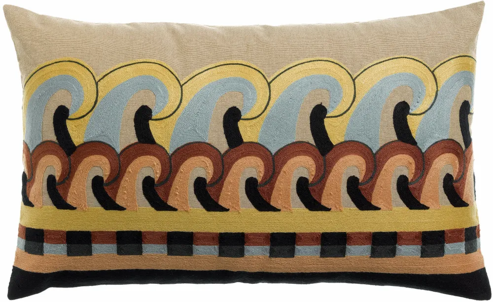 Coussins - Coussin brodé Adria Multico 40 x 65 - MAISON VIVARAISE - SDE VIVARAISE WINKLER