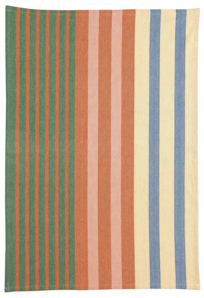 Dish towels - Recycled Tea Towel Yuna Diapre 50 X 70 - MAISON VIVARAISE - SDE VIVARAISE WINKLER