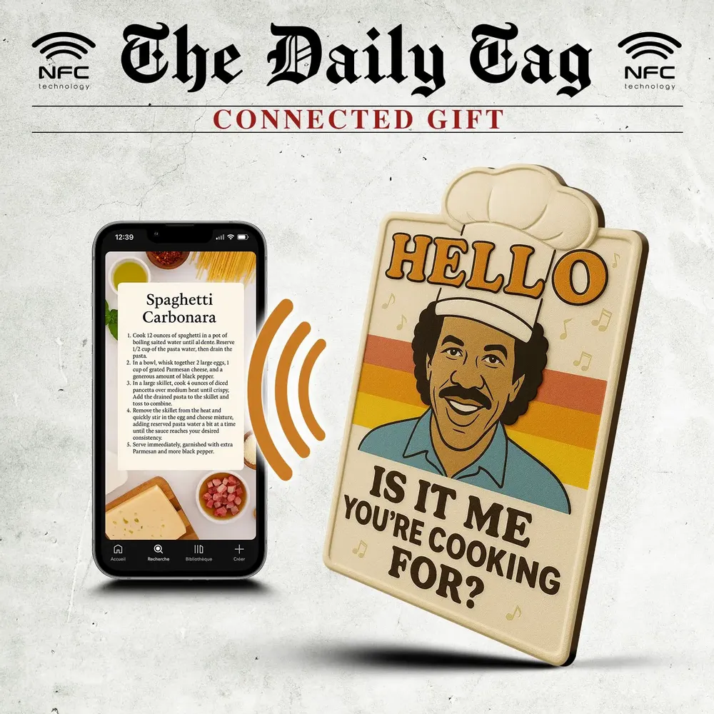 Cadeaux - HELLO !  IS IT ME YOU'RE COOKING FOR ? - THE DAILY TAG