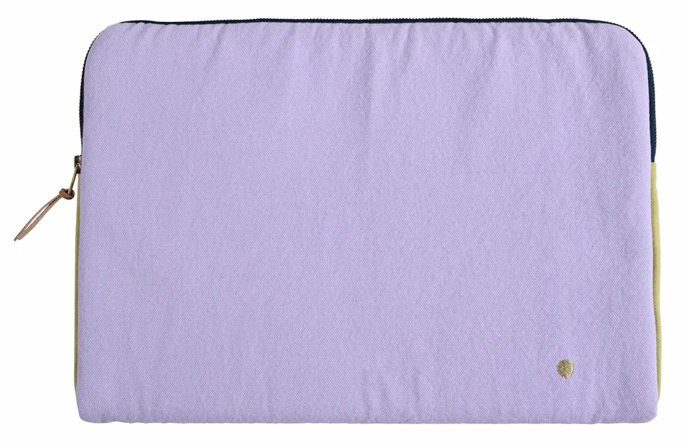 Clutches - Laptop Sleeve Tricolo Lilas 15-16"" - LA CERISE SUR LE GATEAU