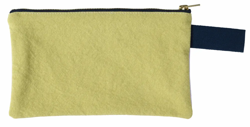 Clutches - Wristlet pouch Tricolo Lilas 14 X 24 - LA CERISE SUR LE GATEAU