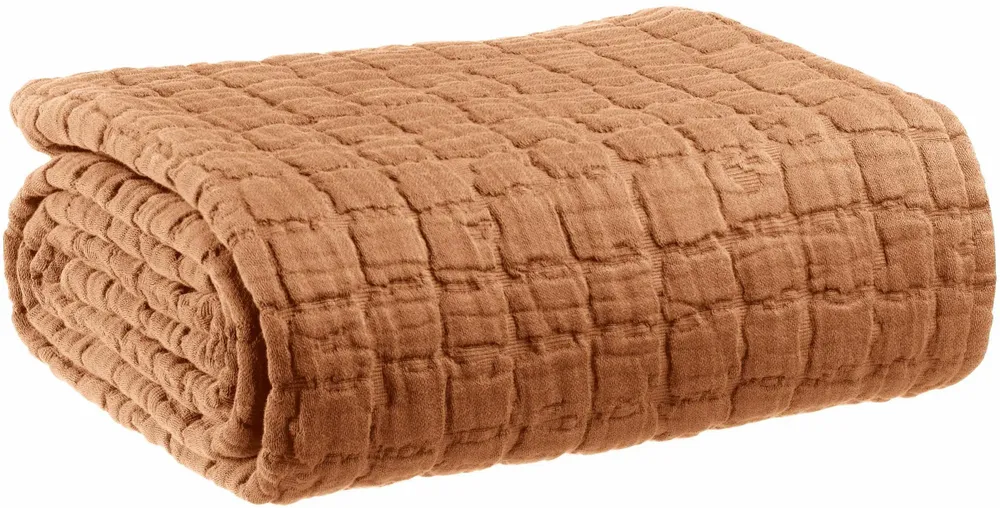 Throw blankets - Throw Swami Moka 130 X 200 - MAISON VIVARAISE - SDE VIVARAISE WINKLER