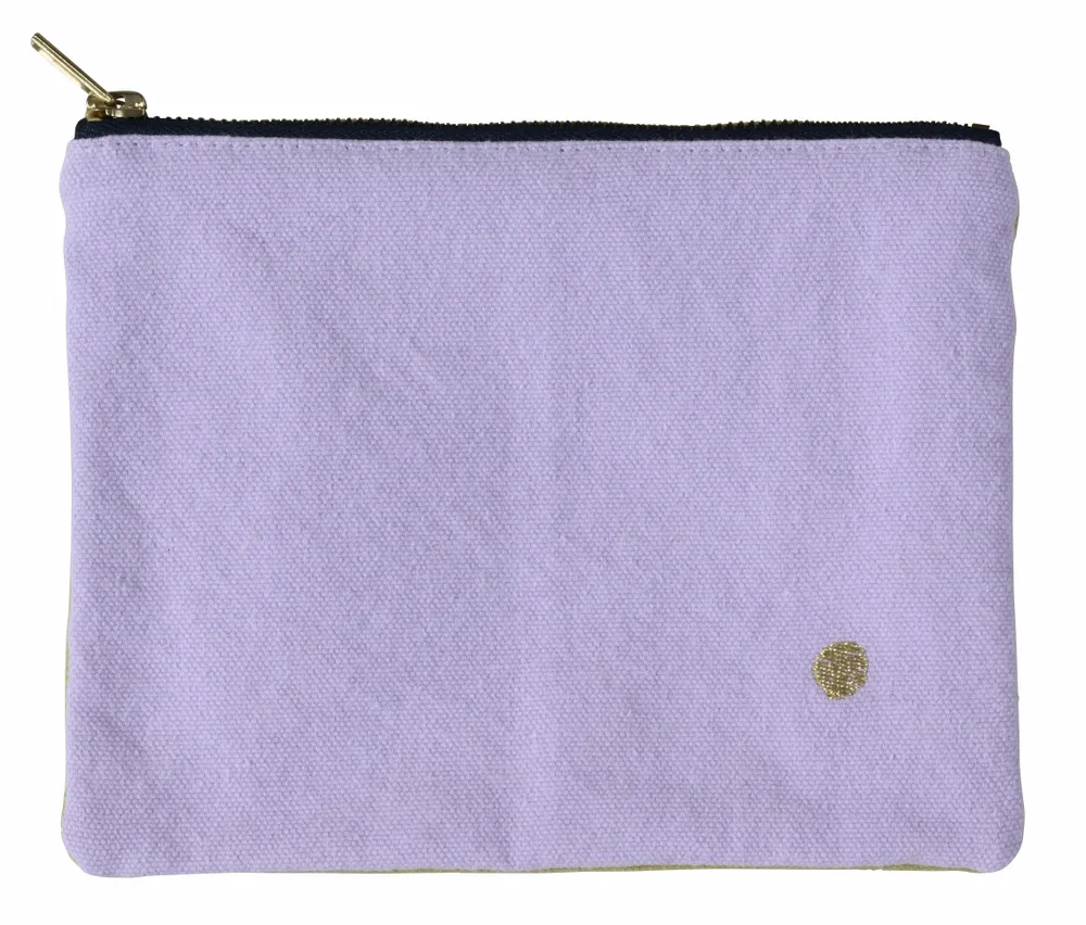 Clutches - Tricolo Pouch Lilas 14 X 19 X 1 - LA CERISE SUR LE GATEAU