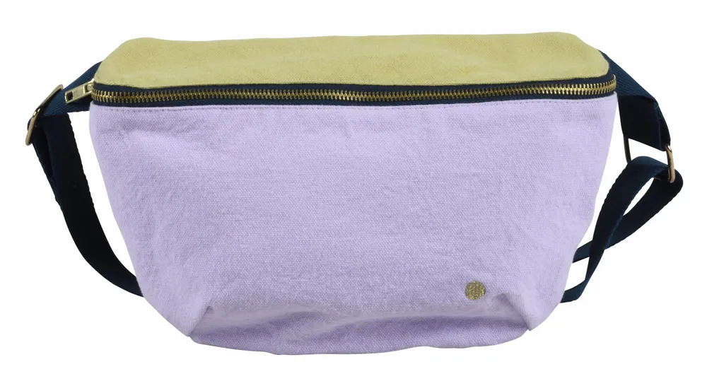 Bags and totes - Bum Bag Tricolo Lilas 19 X 28 - LA CERISE SUR LE GATEAU