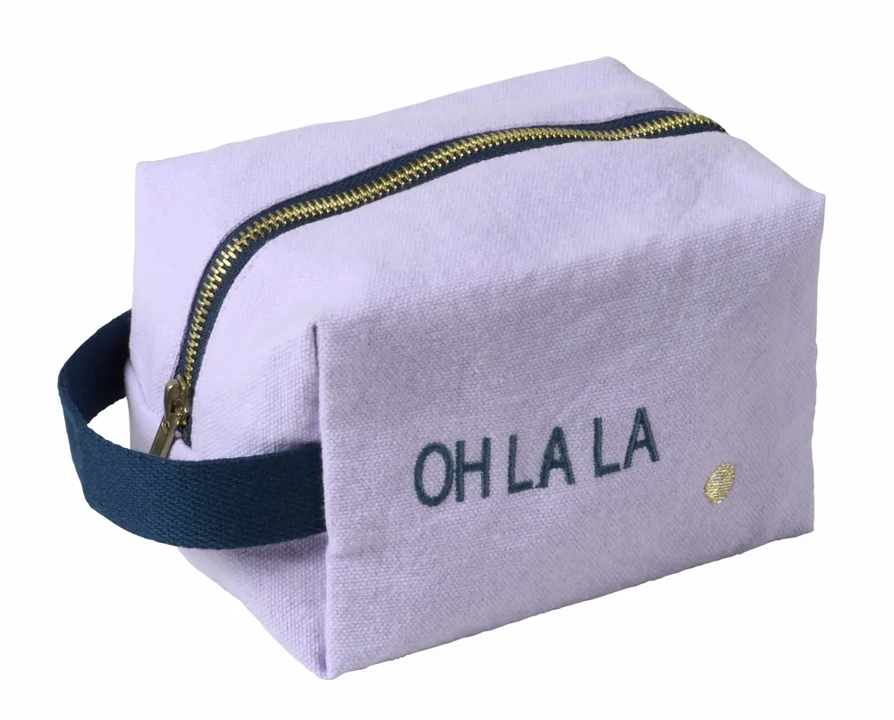 Clutches - Cube Pouch Ohlala Lilas 10 X 16 X 10 - LA CERISE SUR LE GATEAU