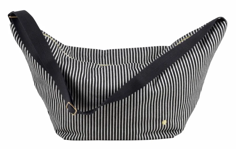 Bags and totes - Half-moon bag Basile Caviar 53 X 28 X 12 - LA CERISE SUR LE GATEAU