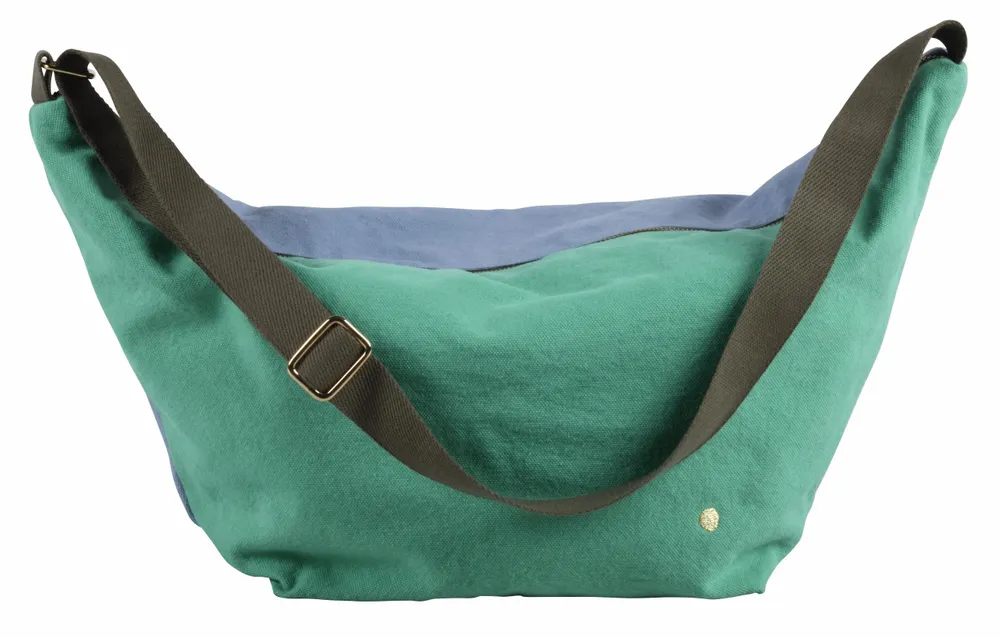 Sacs et cabas - Sac demi-lune Tricolo Détox bluetiful 53 x 28 x 12 - LA CERISE SUR LE GATEAU