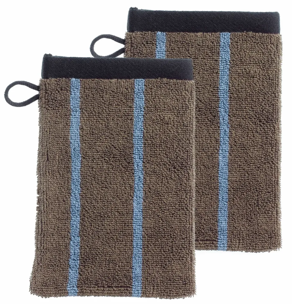 Other bath linens - Set of 2 wash mitts Charly Potatoes 15 X 21 - LA CERISE SUR LE GATEAU