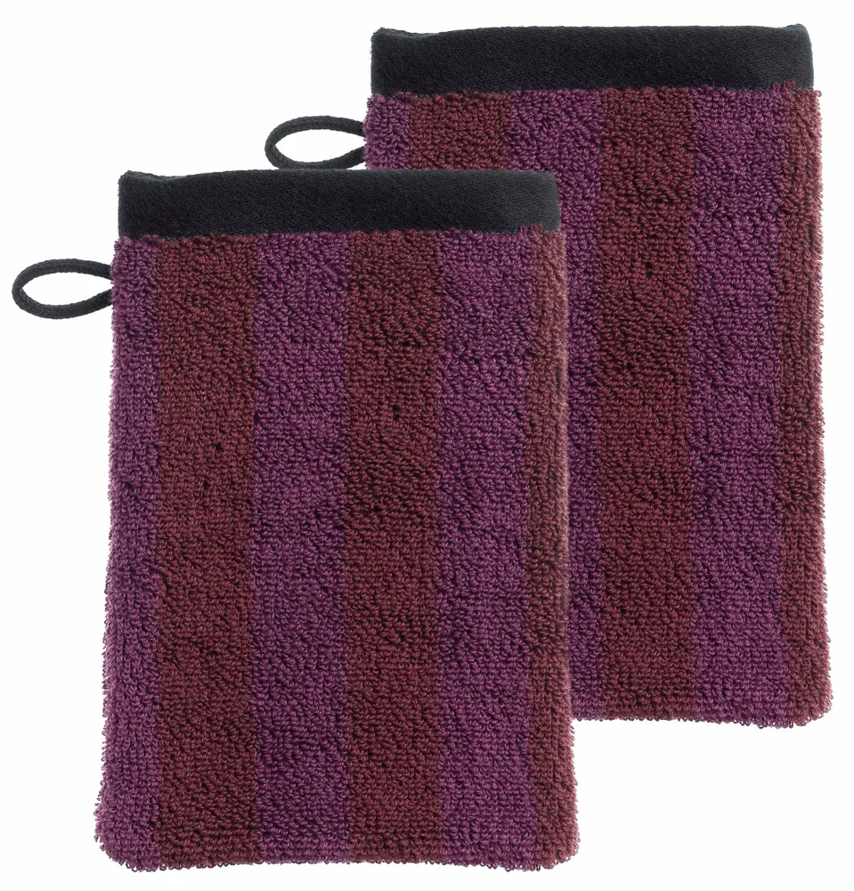 Other bath linens - Set of 2 wash mitts Charly Figue 15 X 21 - LA CERISE SUR LE GATEAU