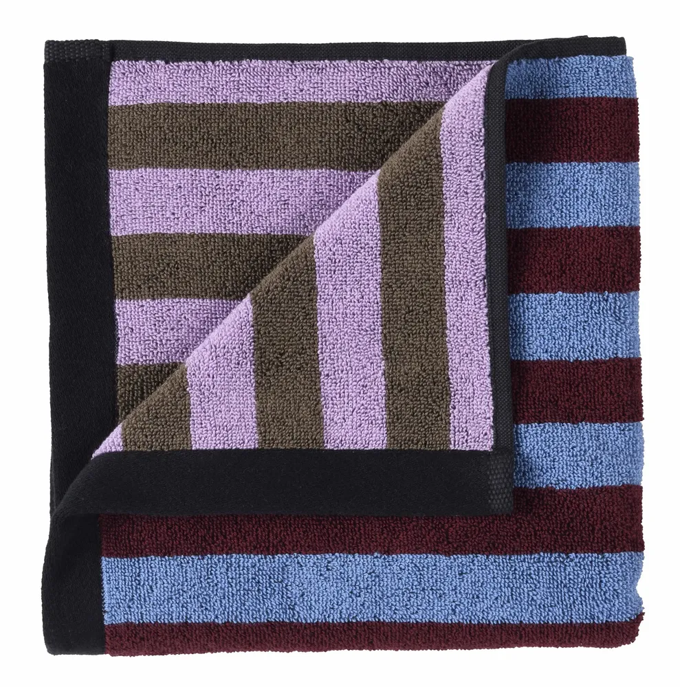 Bath towels - Towel Charly Myrtille 50 X 100 - LA CERISE SUR LE GATEAU