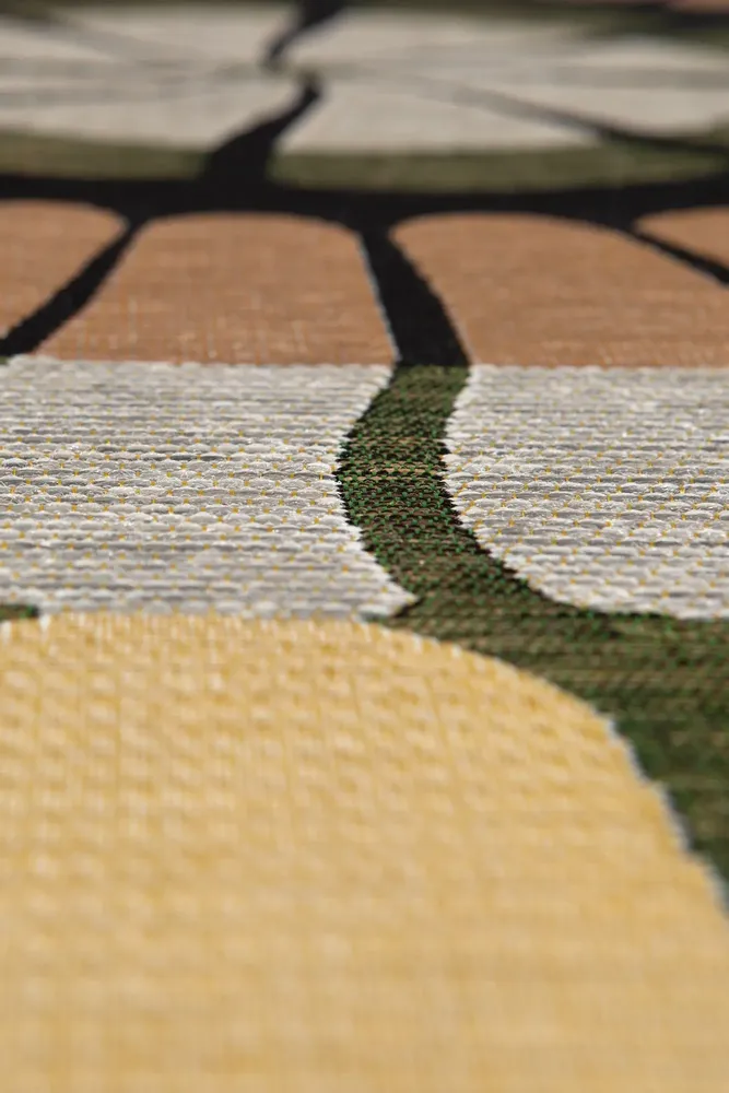 Rugs - Outdoor rug Zeno Cèdre Diamètre 160 - MAISON VIVARAISE - SDE VIVARAISE WINKLER