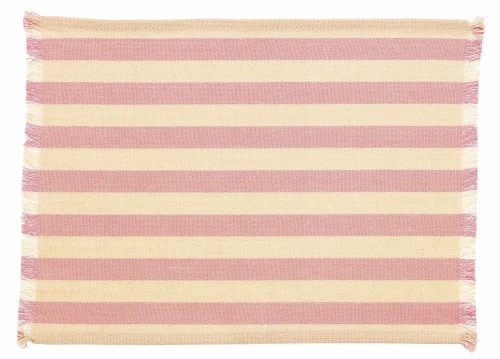 Nappes - Set de table Yanis recyclé Pink 35 x 45 - MAISON VIVARAISE - SDE VIVARAISE WINKLER