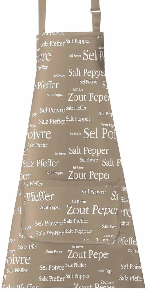 Aprons - Apron Sel & Poivre Ficelle 80 X 85 - MAISON VIVARAISE - SDE VIVARAISE WINKLER