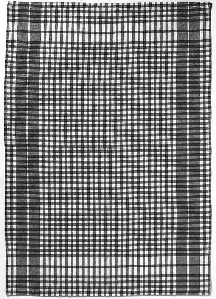 Torchons - Torchon Petits Carreaux noir 50 X 70 - MAISON VIVARAISE - SDE VIVARAISE WINKLER