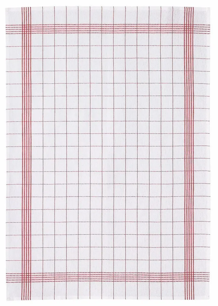 Torchons - Torchon Metis Carreaux rouge 55 X 75 - MAISON VIVARAISE - SDE VIVARAISE WINKLER