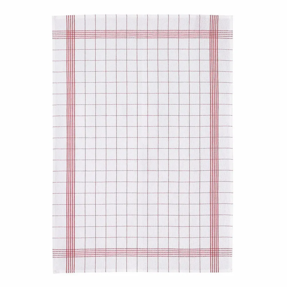 Torchons - Torchon Metis Carreaux rouge 55 X 75 - MAISON VIVARAISE - SDE VIVARAISE WINKLER