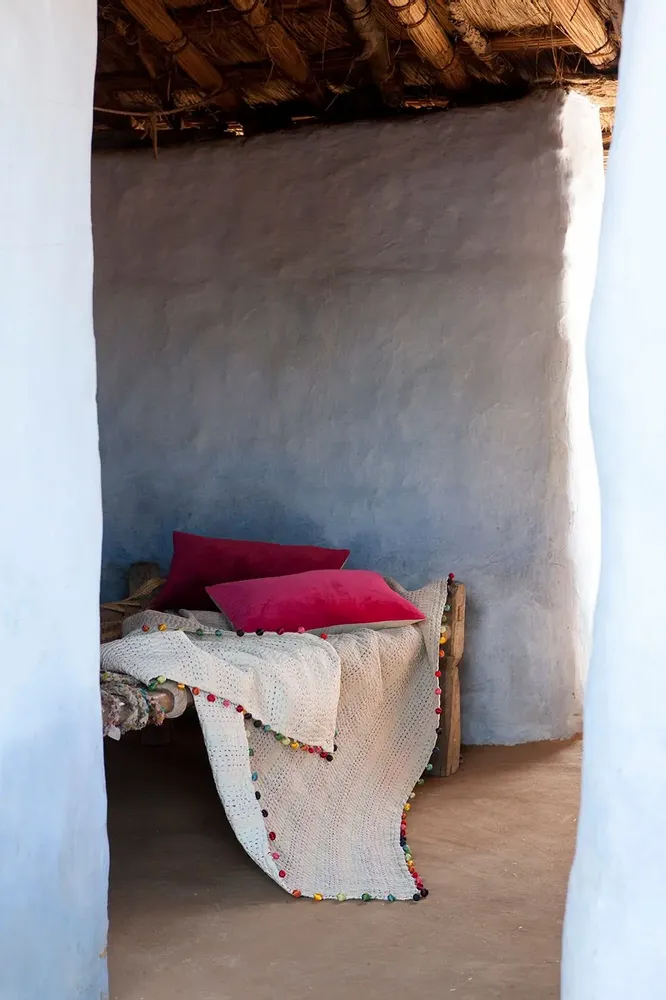 Bed linens - Gastounet Quilt Multico 180 X 180 - MAISON VIVARAISE - SDE VIVARAISE WINKLER