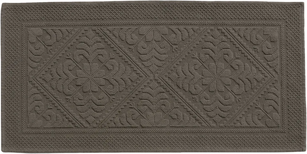 Autres linges de bain - Tapis Enzo Souris 54 X 110 - MAISON VIVARAISE - SDE VIVARAISE WINKLER
