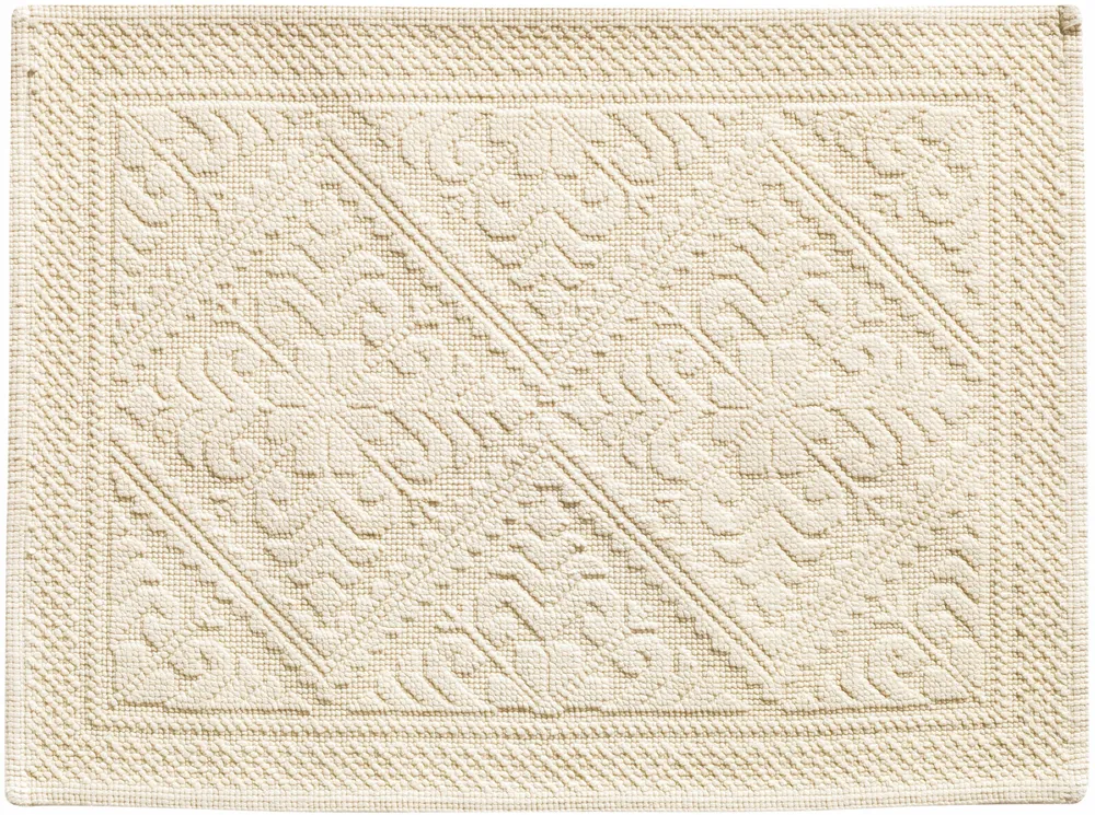 Autres linges de bain - Tapis Enzo Craie 70 X 140 - MAISON VIVARAISE - SDE VIVARAISE WINKLER
