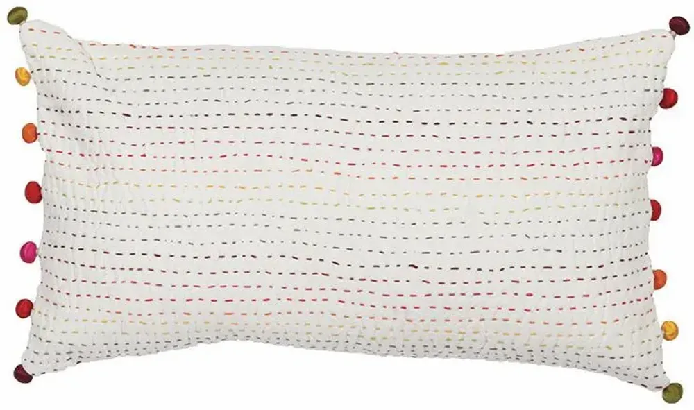 Cushions - Gastounet Cushion Multico 30 X 50 - MAISON VIVARAISE - SDE VIVARAISE WINKLER