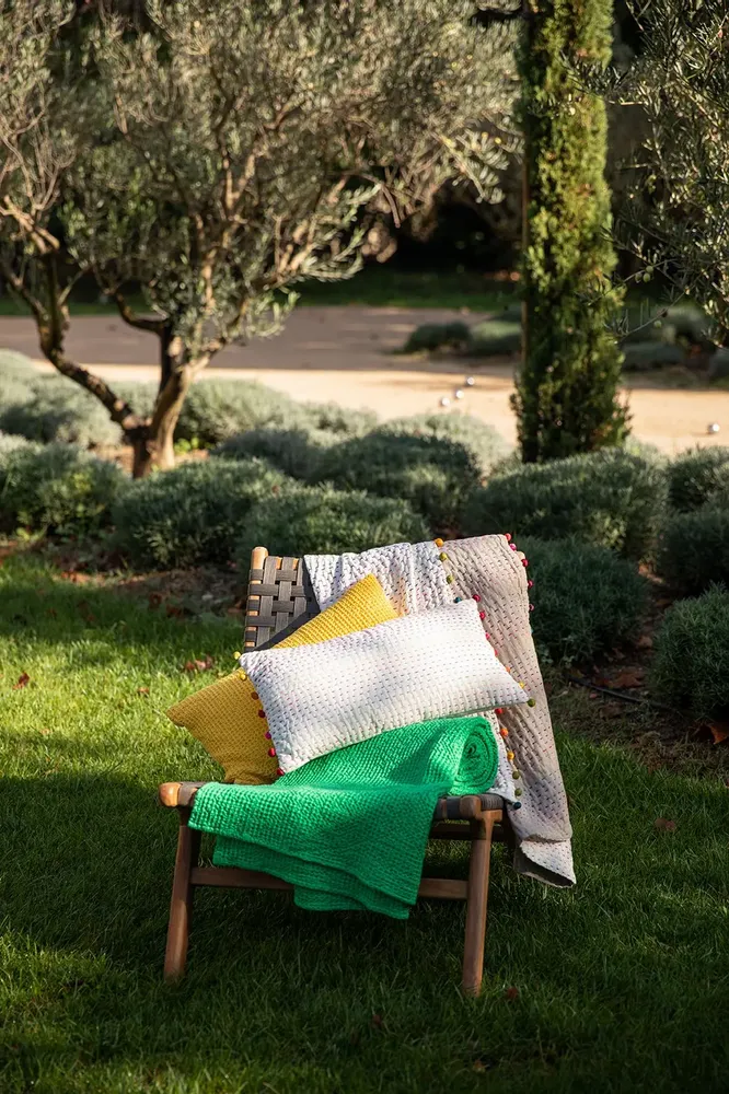 Cushions - Gastounet Cushion Multico 30 X 50 - MAISON VIVARAISE - SDE VIVARAISE WINKLER