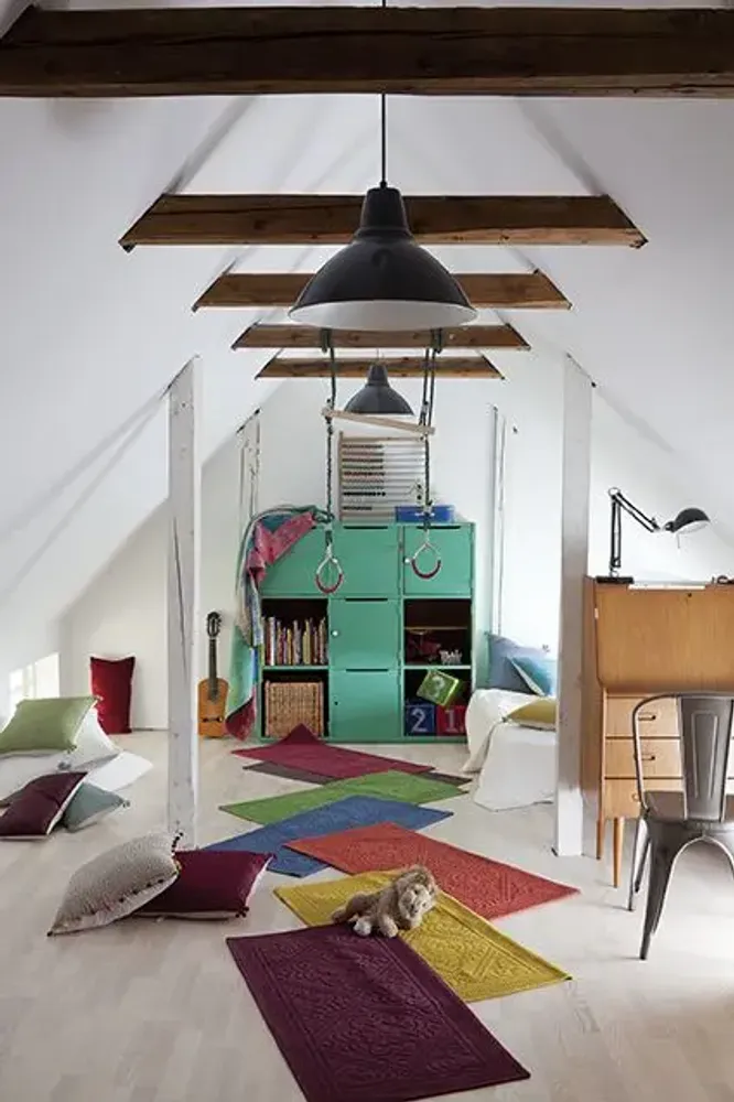 Other bath linens - Enzo Bath Mat Ciment 54 X 110 - MAISON VIVARAISE - SDE VIVARAISE WINKLER