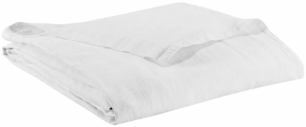 Bed linens - Zeff Flat Sheet Blanc 240 X 300 - MAISON VIVARAISE - SDE VIVARAISE WINKLER