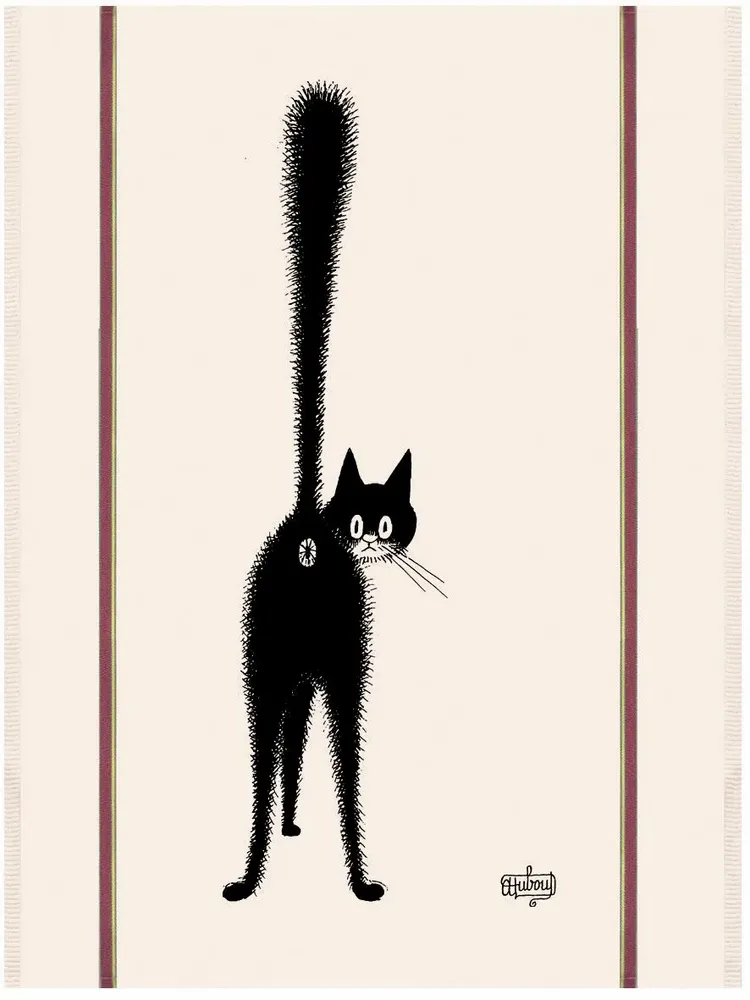 Torchons - Grand Torchon Dubout 3ème Oeil  Ecru 60 X 80 - MAISON VIVARAISE - SDE VIVARAISE WINKLER