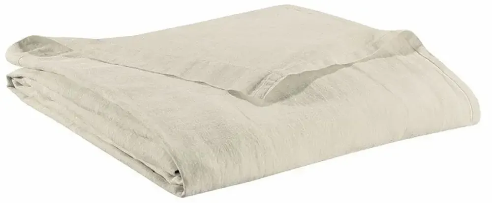 Bed linens - Zeff Flat Sheet Craie 240 X 300 - MAISON VIVARAISE - SDE VIVARAISE WINKLER