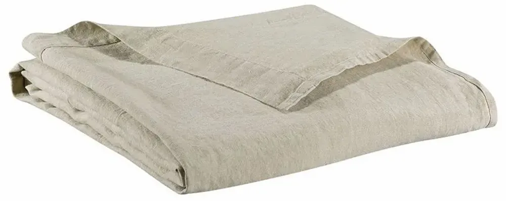Bed linens - Zeff Flat Sheet Naturel 240 X 300 - MAISON VIVARAISE - SDE VIVARAISE WINKLER