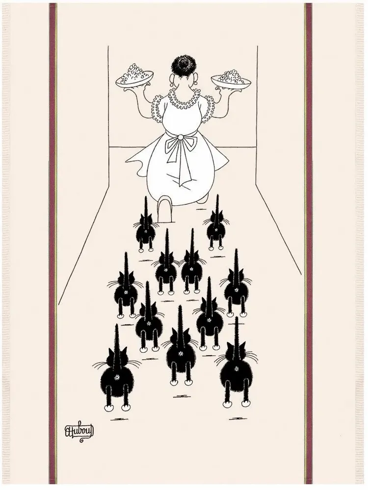 Torchons - Grand Torchon Dubout À Table Ecru 60 X 80 - MAISON VIVARAISE - SDE VIVARAISE WINKLER