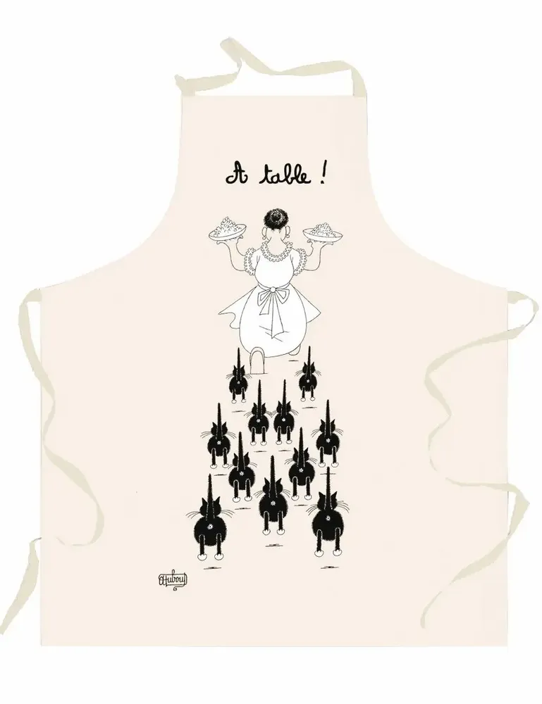 Tabliers de cuisine - Tablier À table Ecru 85 X 72 - MAISON VIVARAISE - SDE VIVARAISE WINKLER