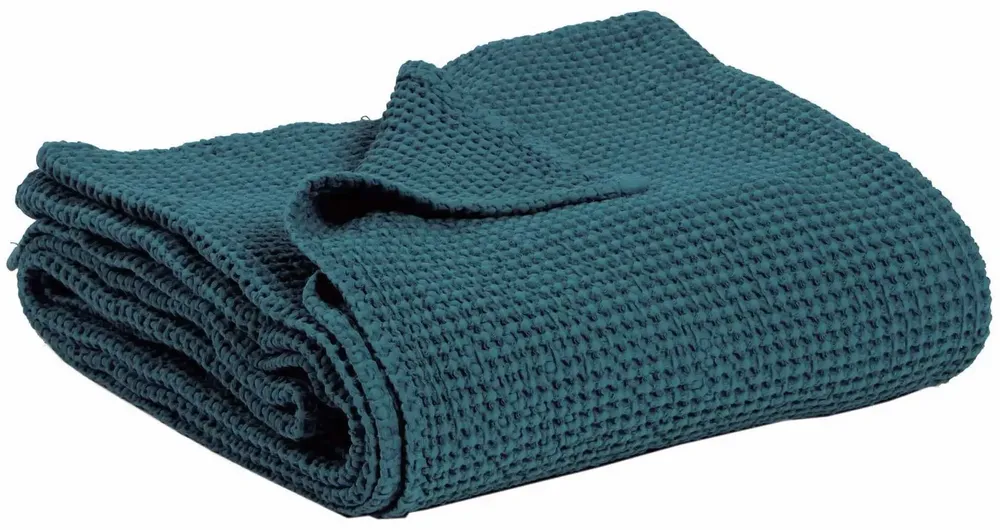 Bed linens - Maia Bed Throw Topaze 260 X 260 - MAISON VIVARAISE - SDE VIVARAISE WINKLER