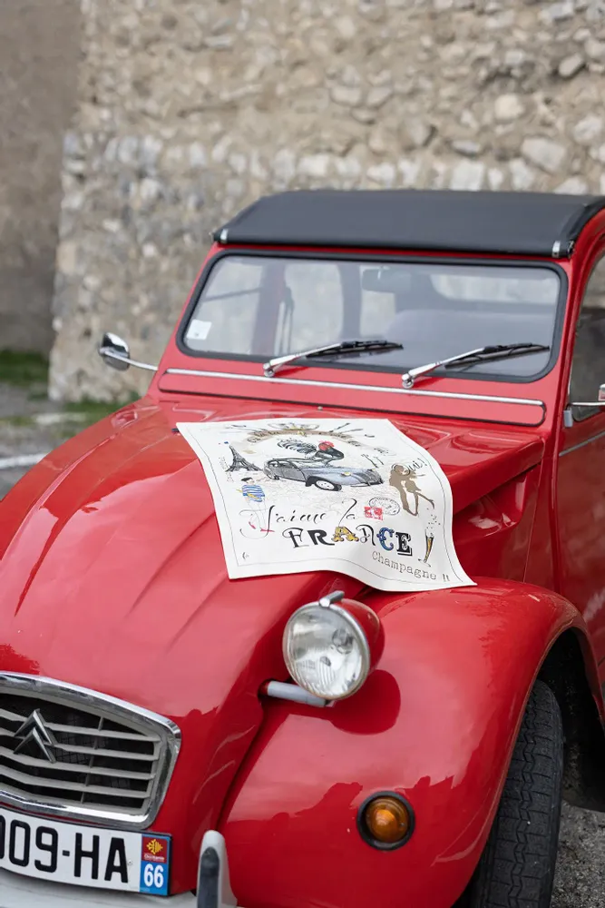 Torchons - Torchon France Panorama Ecru 48 X 72 - MAISON VIVARAISE - SDE VIVARAISE WINKLER