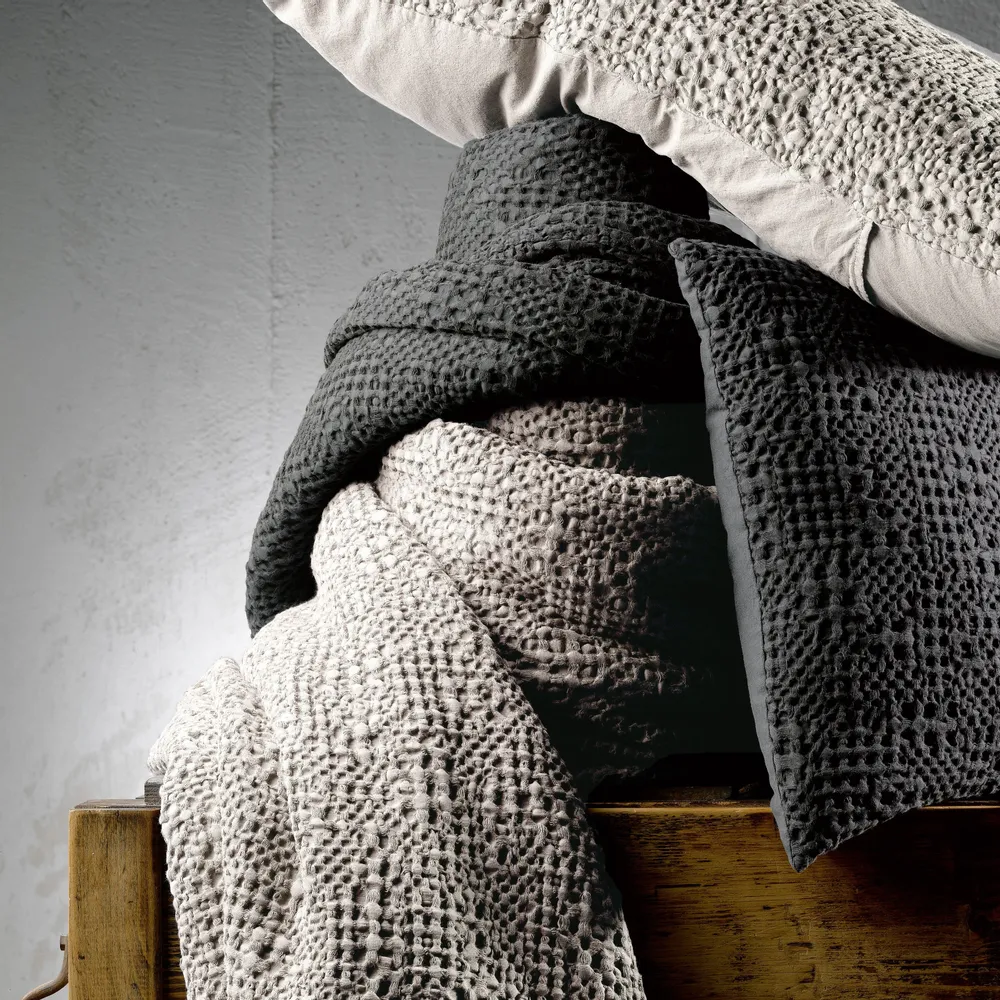 Linge de lit - Jeté Tana Lin 240 X 260 - MAISON VIVARAISE - SDE VIVARAISE WINKLER