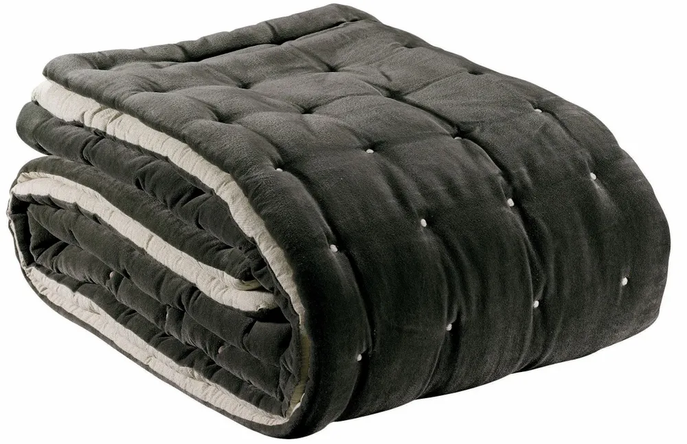 Bed linens - Elise plain bed runner Tonnerre 90 X 240 - MAISON VIVARAISE - SDE VIVARAISE WINKLER