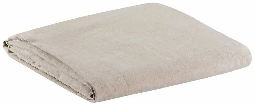 Linge de lit - Drap Housse Zeff Naturel 180 X 200 - MAISON VIVARAISE - SDE VIVARAISE WINKLER
